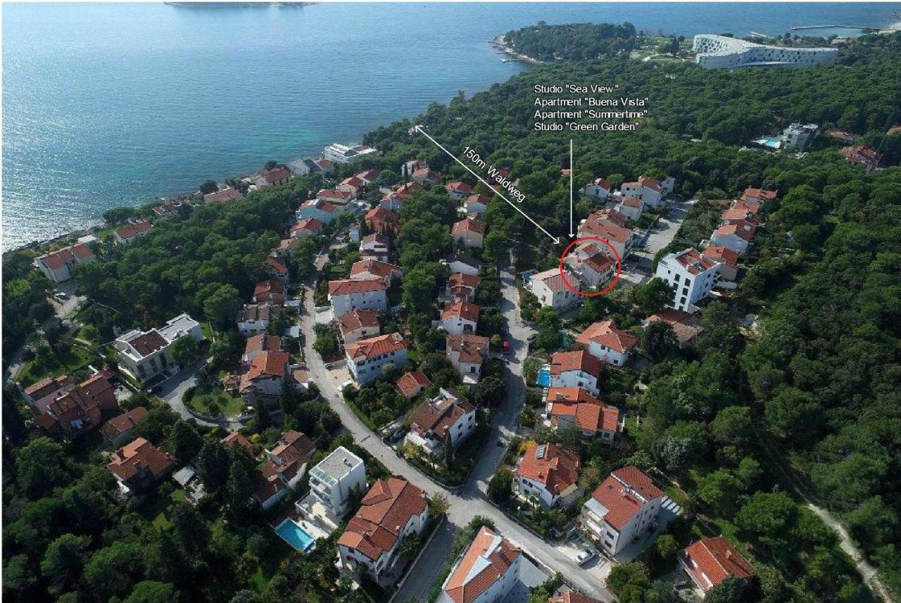 Studio Sea View Borik Rovinj Exterior foto
